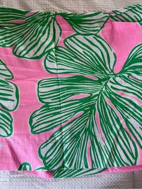 Lilly Pulitzer Pink Floral Tropical Print Accent Skort Size 6